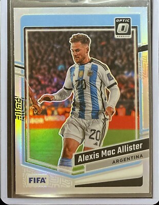 Alexis Mac Allister - 2023-24 Donruss Optic Soccer - Silver Holo Prizm