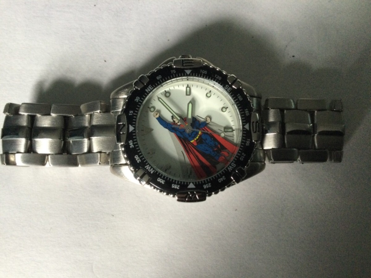 スーパーマン 腕時計 ワーナー限定モデル ヴィンテージ レア 未使用品