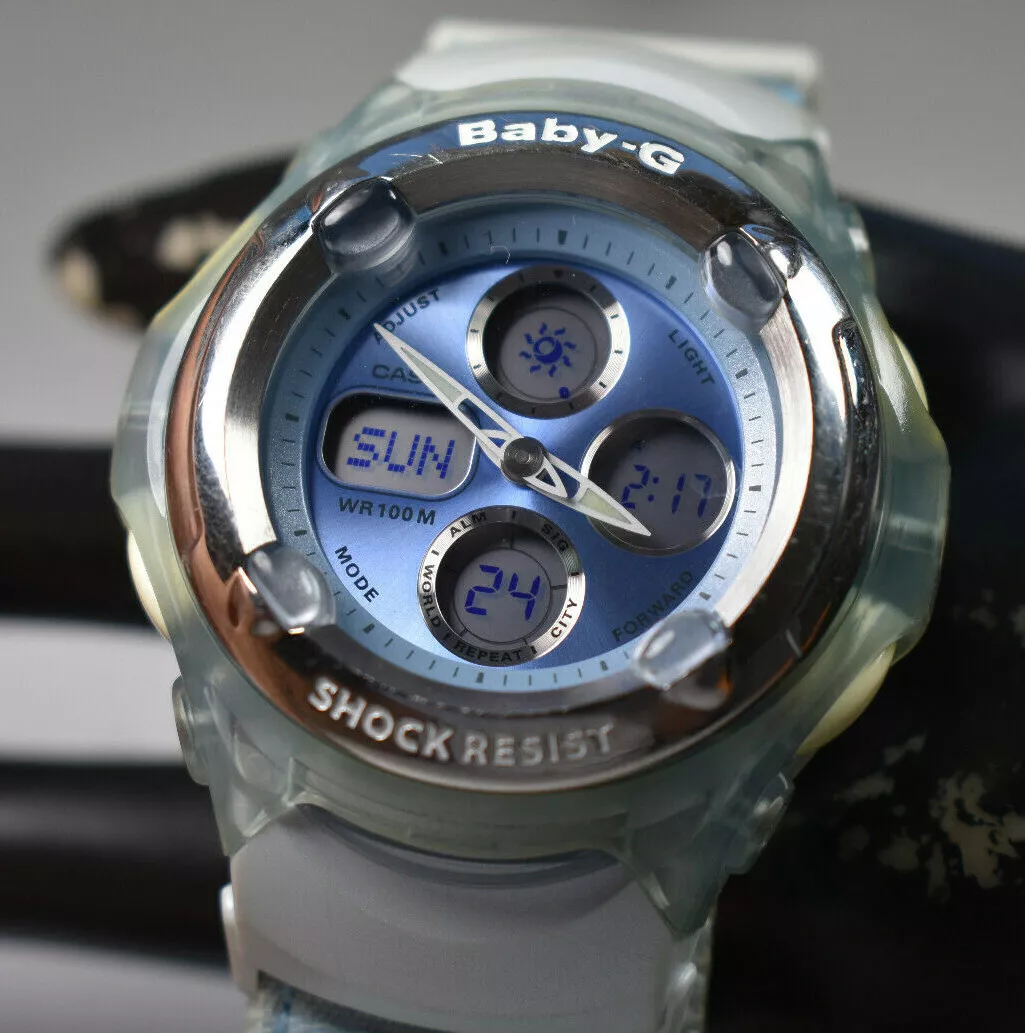 Baby g online light blue