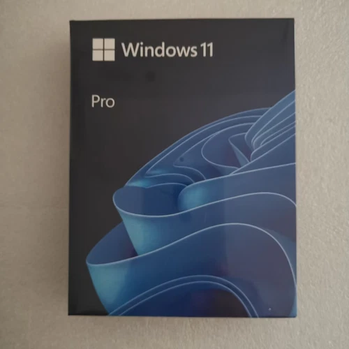 Microsoft Windows 11 Pro 64-Bit Full Version Retail Box USB + License Key Card