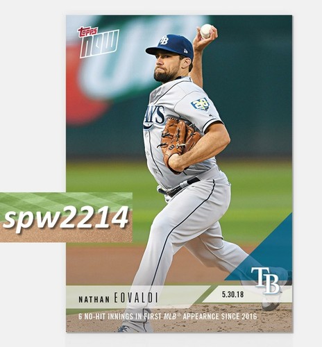 2018 Topps Now 269 Nathan Eovaldi