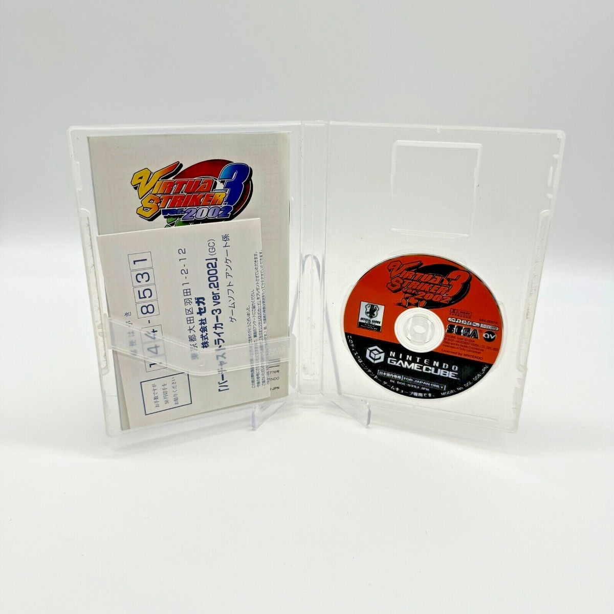 Virtua Striker 3 Nintendo Gamecube Japanese Import Japan Complete