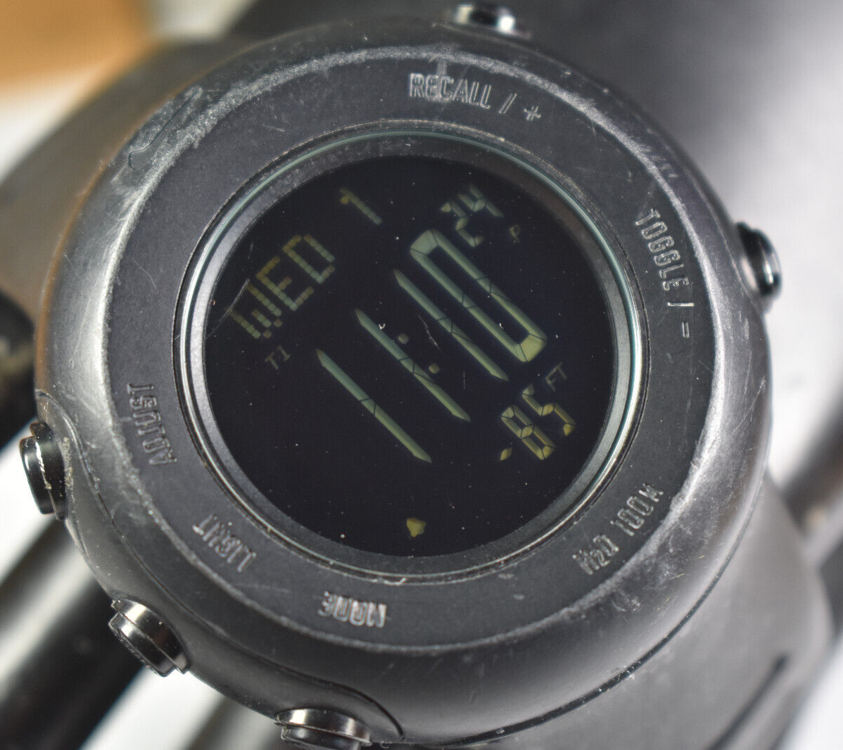 Nike Oregon Alti Race WA0027-001 Black Men's Watch NEW BATTERY!