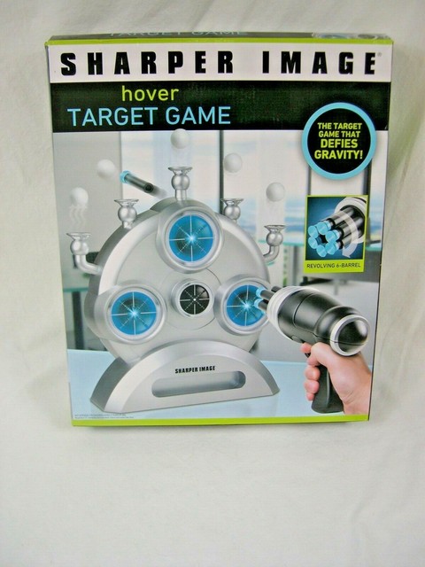 Sharper Image Hover Target Game 6 Barrel Blaster 5 Floating Targets F7 for sale online | eBay