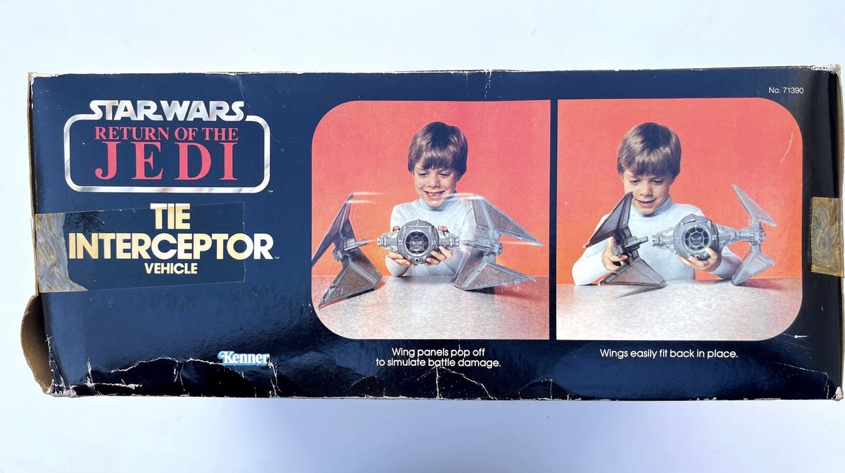 Tie Interceptor STAR WARS Vintage 1983 Kenner NEW & Complete