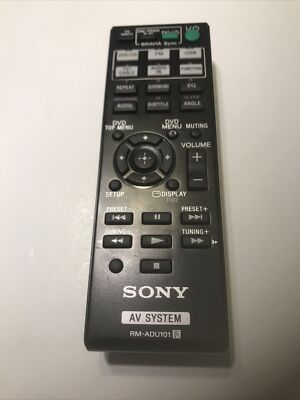 Sony Remote RM-ADU101 DAV-TZ130 DAV-TZ135 DAV-TZ530 148931811