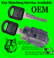 Chevy Avalanche 02-06 Oem Rear Tailgate Lock Cylinder 2 Keys Key Match Offered
