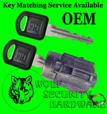 Chevy Avalanche 02-06 OEM Rear Tailgate Lock Cylinder 2 Keys Key Match Offered
