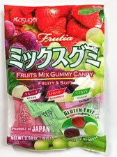 Japanese Kasugai Fruit Mix Gummy (1) bag 3.59oz
