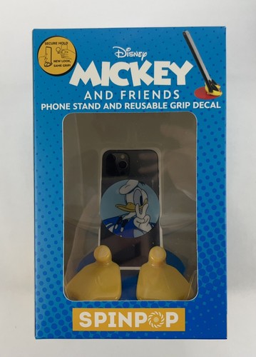 ~NEW~SPIN POP-DISNEY ’Mickey&Friends’ DONALD Phone Stand&Reusable Grip Decal