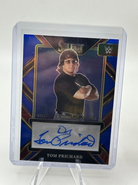 2023 WWE - Select - Auto - Blue /49 - #82 Tom Prichard - Bookend No 1