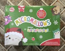 Micromallows 24-Day Deluxe Holiday Advent Calendar 2.5 Inch Stuffed Squishmallow