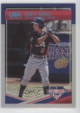 2018 USA Baseball Stars & Stripes Longevity Holo Foil 59/99 Scott Hurst #96 0g4