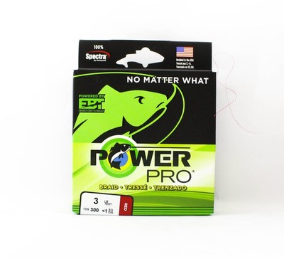 Power Pro Braided Spectra Linie 3lb x 300yds Red (7459)
