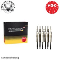 6X NGK GlüHkerzen FüR Citroen Jaguar Land Rover Peugeot Volvo