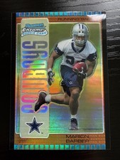 2005 Topps Bowman Chrome Marion Barber III Bronze Refractor /150 Rookie