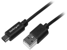 StarTech.com USB2AC4M 13 ft. Black USB-C to USB-A Cable - USB-IF Certified