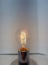 Kyp-go A-19 Carbon Filament Double Loop Light Bulb