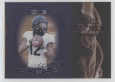 2021 Wild Card MATTE Smoking Guns Ice Blue Brown 3/12 Jamie Newman Rookie RC 1u6. rookie card picture