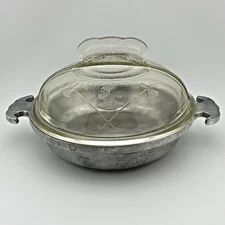 Guardian Service - Mid-Century Cookware – 6¼” Casserole Dish/Pot with Glass Lid