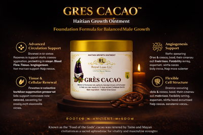 7 oz RoyalLuxsLLC Haitian Gres Cacao Growth Ointment | eBay