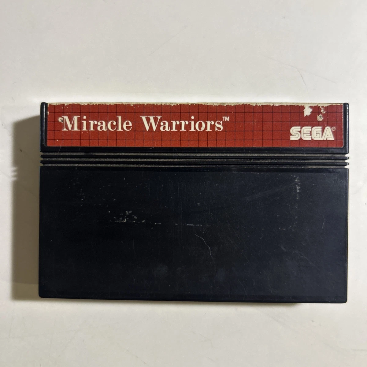 Miracle Warriors Master System Boîte Vide Captain Silver Pour SEGA Master System - Version PAL/EUR - État Correct Pour Collection Emballage Console Vintage
