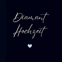 GäStebuch Diamant Hochzeit - Premium GäStebuch Blanko Sara Klein Buch 80 S. 2023