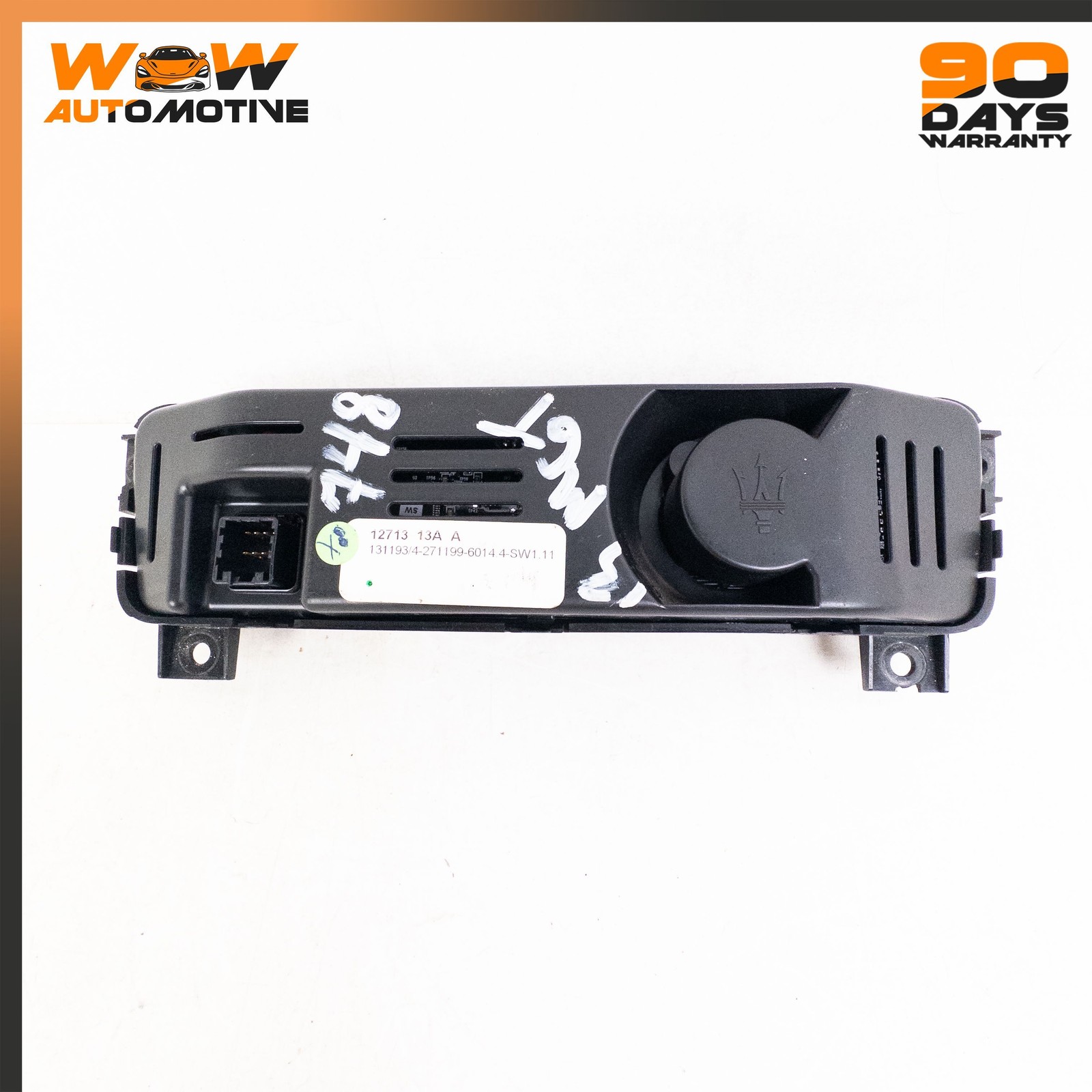 03-19 MASERATI GRANTURISMO S AC HEATER CLIMATE CONTROL SWITCH PANEL ASSEMBLY OEM