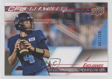 2023 Upper Deck CFL Greatness Exclusives /100 Mcleod Bethel-Thompson #CG-MB 1d3