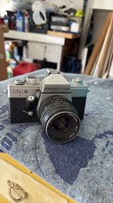 PRAKTICA LTL 3 SLR Camera Silver Black with Pentacon 50mm f/1.8 Lens