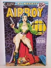 Airboy #5 (VF or 8.0) - Dave Stevens - Cheesecake - 1986 Eclipse Comics!