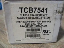 NEW IRP TCB7541 Class 2B Control Transformer 24V 75VA 50/60Hz - 120/208/240/480V