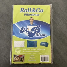NEW My Pillow Roll & Go Pillowcase Mount Rushmore Pattern America Embroidered