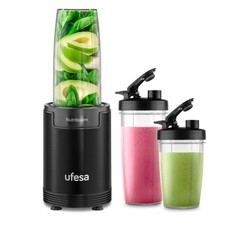 Standmixer Ufesa BS2500 Nutriboom 900W Schwarz Kompakt mit Eis-Crusher