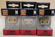 Funko BTS Prueba Pocket Pop Llavero J Hope Suga RM K Pop Figura Vinilo Lote De 3