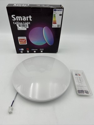 Smart Ceiling Light LED Ceiling Light Fixture 24W. Deckenleuchte mit Fernbed