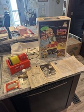 1969 Rapco Tumble Stones Rock Tumbler Kit w/ Box Tested Works