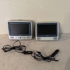 TRUTECH 7 inch LCD Screens Portable DVD Player LMD-5702RT Tested Works