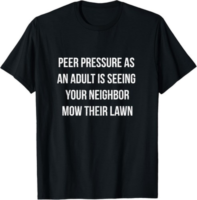 #ad Adult Peer Pressure Funny Sarcastic Witty Mens Gift T Shirt $18.99