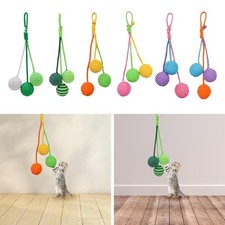 Cat Sisal Ball Hanging Scratch Exercise Protect Sofa Floor for Indoor Cats