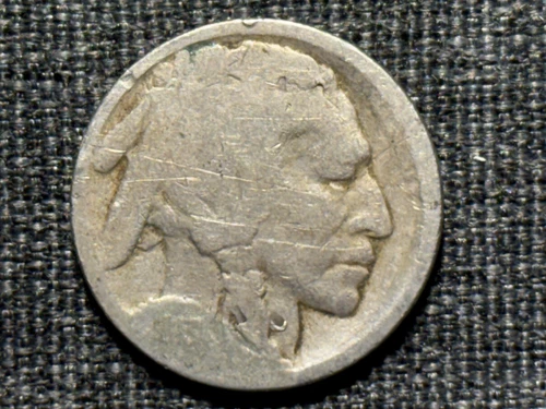 1913 Type 2 Buffalo Nickel - Restored Date - Good Circulated Condition