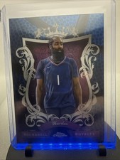 2023-24 Topps Chrome James Harden #RR-24 Roundball Royalty Refractor Blue Bball