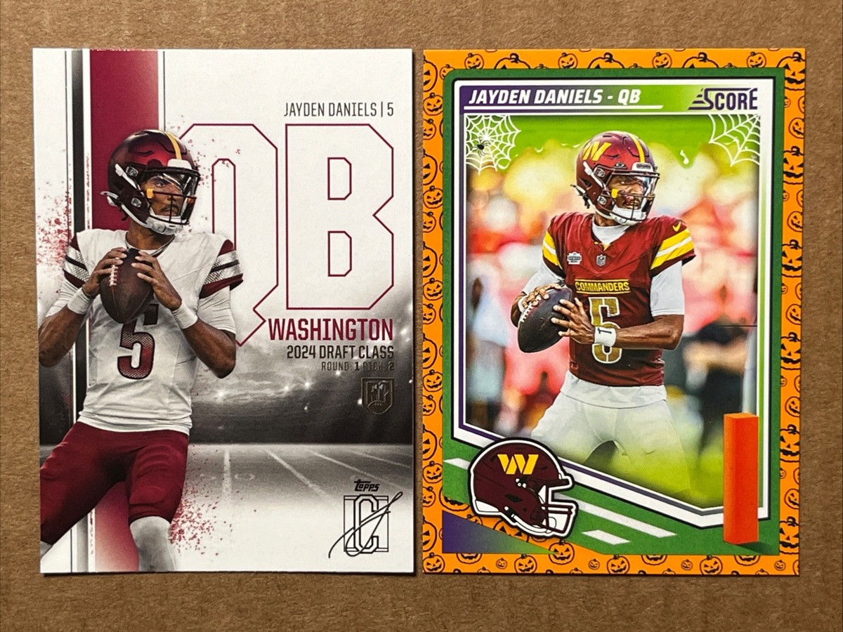 タランドゥス・スリアカブト トレーディングカード Jayden Daniels 2025 Score-a-treat & 2025 Topps Signature Class