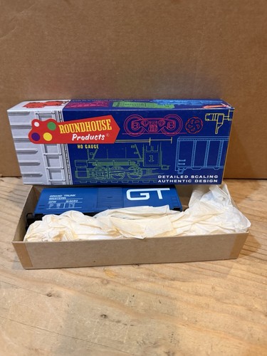 KIT COCHE CAJA MODERNO 40' ESCALA HO ROUNDHOUSE 1111 GRAND BAK WESTERN GTW | Zustand: New