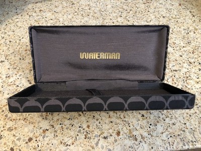 WATERMAN PEN CASE. (CASE ONLY)  6 1/2  X 2 3/4 