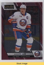 2023-24 O-Pee-Chee Platinum Matte Pink Anders Lee #72 READ a2p
