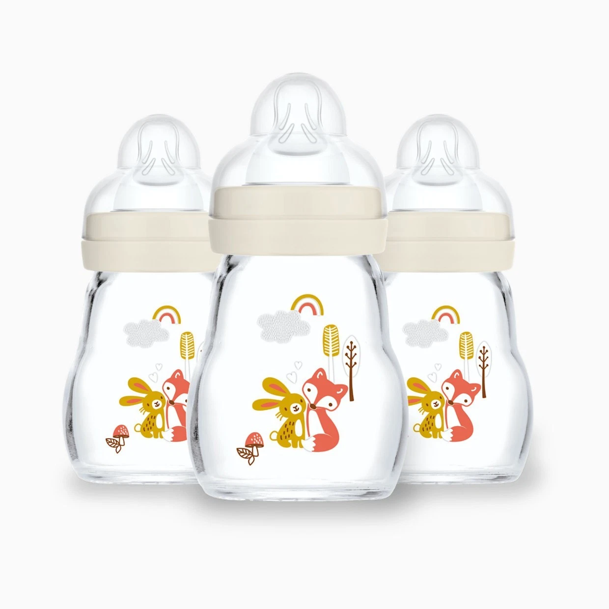 ✨NEW✨MAM✨Feel Good Premium Glass Baby Bottles Set of 3 6oz Bottles - Oat
Opens in a new window or ta