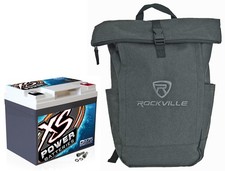 XS Power D975 2100 Amp AGM Power Cell Car Battery Terminal Hardware Backpack