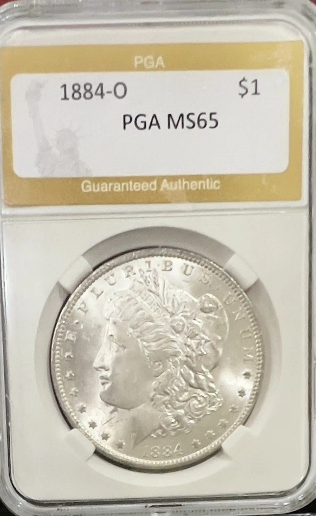 1884-O モルガンダラー MS65 ニューオーリンズ アンティーク銀貨 1884