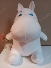 Moomin Sitting Holding Orange Flower 16  Plus...